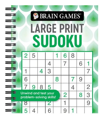 Brain Games - Large Print Sudoku (Swirls) foto