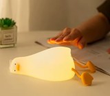 Lampa LED Silicon &ndash; Incarcare USB C - Activare Touch