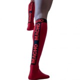 MACHO - Șosete subțiri, mărime universală, alb, MACHO UNDERWEAR
