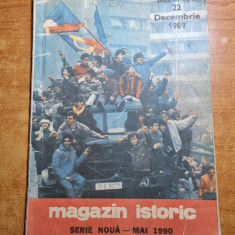 revista magazin istoric mai 1990