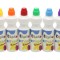 Set 8 culori x 75 ml guasa cu buretel
