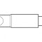 V&acirc;rf șurubelniță 7,5x1,7mm longlife