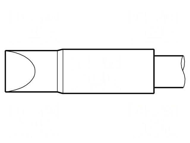 V&acirc;rf șurubelniță 7,5x1,7mm longlife