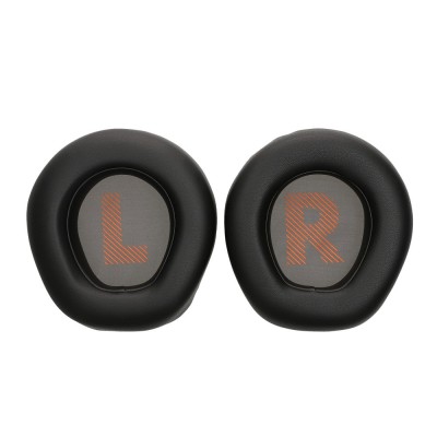 Set 2 Perne de urechi Kwmobile pentru JBL Quantum 300/Quantum 200, Negru, Piele ecologica, KWM000025CV001C foto