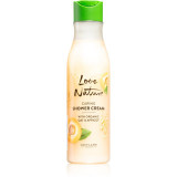 Oriflame Love Nature Organic Oat &amp; Apricot gel calmant pentru dus 250 ml