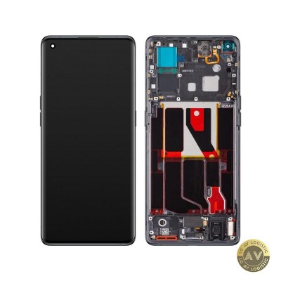 Display cu Touchscreen Oppo Find X5 cu Rama Negru Service Pack 4130031 foto