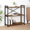 VidaXL Bibliotecă Stejar afumat 80 x 30 x 83 cm PAL