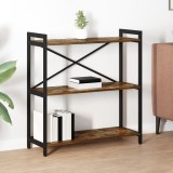 VidaXL Bibliotecă Stejar afumat 80 x 30 x 83 cm PAL
