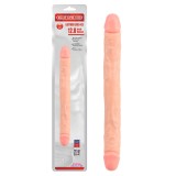 Dildo realistic natural cu 2 capete, [ 32,5 cm x 3,5 cm ]