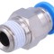 Conector push-in simplu, garnitură NBR