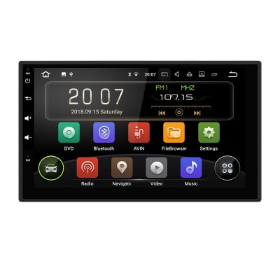 Navigatie Auto Multimedia cu GPS Universala 2DIN Android, 2 GB RAM + 32 GB ROM, Internet, 4G, Aplicatii, Waze, Wi-Fi, USB, Bluetooth, Mirrorlink foto