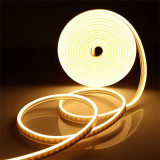 Cumpara ieftin Bandă LED Lamomo, Roz, Bandă LED Neon reglabilă 12 V, 5 m, Impermeabil, 3000 K