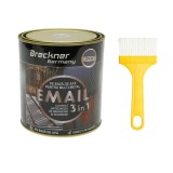 Vopsea Anticoroziva 3 in 1 Breckner Germany Gri 750g, Pe Baza De Apa, Direct Pe Rugina, Pentru Metal