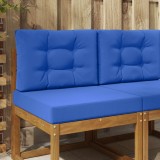 vidaXL Perna pentru canapea de exterior 2 pcs Turcoaz Poliester 900743