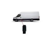 Bandou stalp IVECO DAILY, 07.2014-, partea stanga,