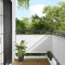 Paravan de balcon, alb, 75x700 cm, 100% poliester oxford GartenMobel Dekor