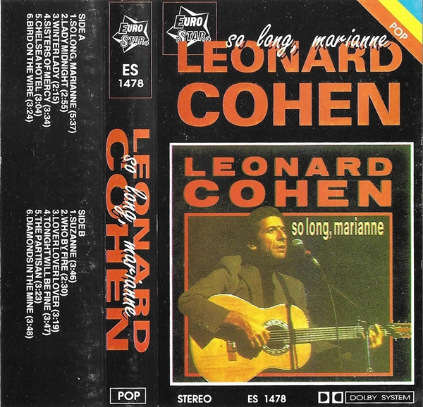 Casetă audio Leonard Cohen &lrm;&ndash; So Long, Marianne