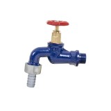 Robinet dublu, din fonta 3/4 albastru Z-TOOLS / ZTS 8370