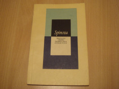 Tratatul despre indreptarea intelectului - Baruch Spinoza 1979 foto