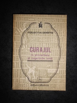 STELA IANCU - CURAJUL (1982, Colectia COGITO) foto