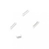 Set Butoane Laterale iPhone 6, Alb, Banda Flex Volum + Power, Calitate Premium