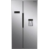 Side by Side Candy CHSBSO 6174XWD, No Frost, 529 l, H 177 cm, Clasa E, Dozator apa, inox