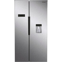 Side by Side Candy CHSBSO 6174XWD, No Frost, 529 l, H 177 cm, Clasa E, Dozator apa, inox