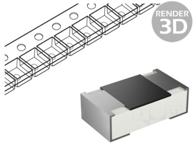 Set rezistoare SMD 0805 &amp;plusmn;1% 10&amp;Omega;-1M&amp;Omega; ROYALOHM Nr.val: 121 foto