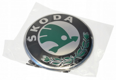 Emblema Spate Oe Skoda Superb 1 2001-2008 3U5853621BMEL foto