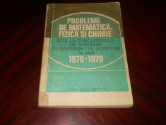 Probleme de matematica, fizica si chimie date la concursurile de admitere