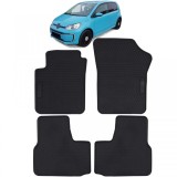 Set premium de covorase de cauciuc pentru podea, negre, pentru VW Up, Skoda Citigo, Seat Mii din 11 Performance AutoTuning