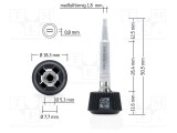 V&acirc;rf şurubelniţă 1,8mm longlife ERSA pentru staţie de lipit