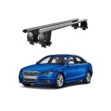 Bare transversale aluminiu pentru Audi A4 B8 8K 2007-2012, plafon neted