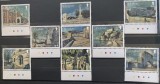 PC104 - Gibraltar 2017 Arhitectura/ Patrimoniu Militar, serie MNH, 9v, Nestampilat