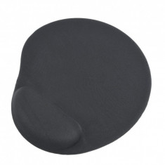 Mouse pad Gembird, Suport incheietura gel, Negru