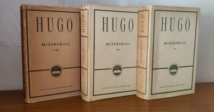 Victor Hugo - Mizerabilii (3 volume)