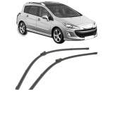 Cumpara ieftin Set stergatoare auto PEUGEOT 308 SW I (4E_, 4H_) 2007-2014, pentru parbriz, Valeo Silencio Xtrm