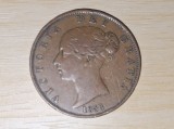 Half penny 1858 Marea Britanie