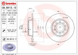 BREMBO 08.B413.11 PRIME LINE - UV Coated Disc frana