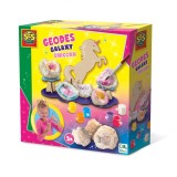 Set de pictat geode pentru copii cu suport unicorn si accesorii incluse, SES Creative
