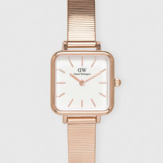 Daniel Wellington ceas Quadro Studio femei, culoarea roz