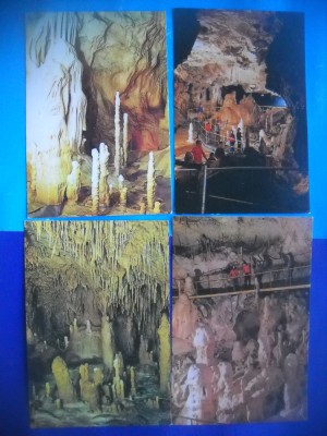 HOPCT LOT 2740 PESTERA URSILOR -JUD BIHOR-4 CARTI POSTALE-NECIRCULATE foto