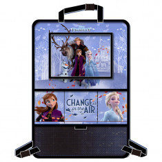 Organizator auto cu suport tableta Frozen Disney, 9.7 inch, Albastru