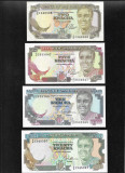 Rar! Set complet Zambia 2 + 5 + 10 + 20 + 50 + 100 + 500 kwacha 1989-91