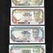 Rar! Set complet Zambia 2 + 5 + 10 + 20 + 50 + 100 + 500 kwacha 1989-91