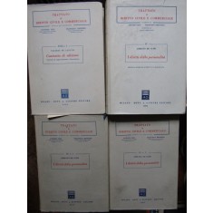 TRATTATO DI DIRITTO CIVILE E COMMERCIALE-FRANCESCO MESSINEO 4 VOL