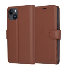 Husa iPhone 14 Techsuit Leather Folio, maro foto