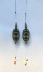 Set 2 monturi de Dunare,momitor method cu spin de momeala pentru pop-up sau wafters ,100 gr