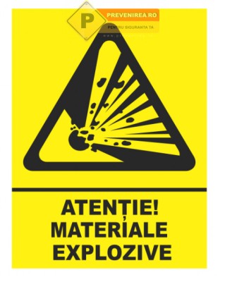 Indicator pentru material exploziv foto