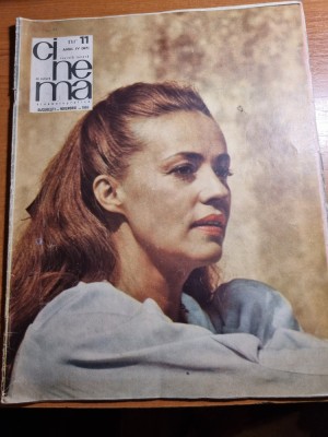 cinema noiembrie 1966-marga barbu,i.mihu,m.marcus,film eminescu,v.micle,creanga foto